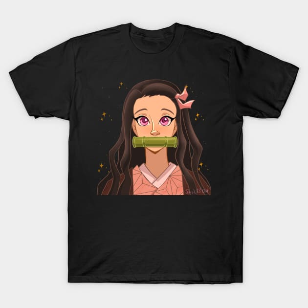 Nezuko T-Shirt by Sarah D’ Art